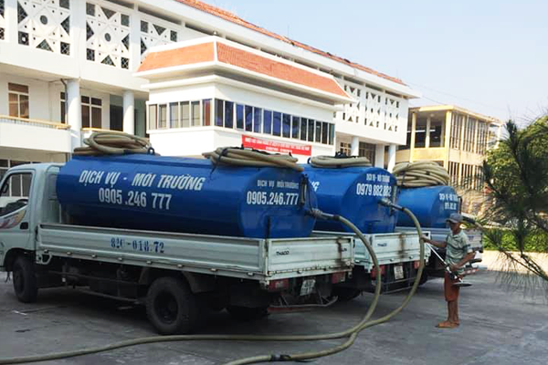 Dịch vụ hút hầm cầu - Vệ sinh Hải Quang