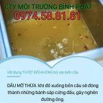 Dịch vụ thông bể phốt bình phát