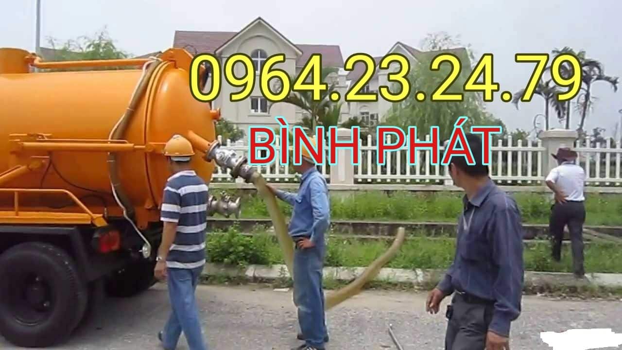 Hình ảnh hút hầm cầu huyện Tuy Phước